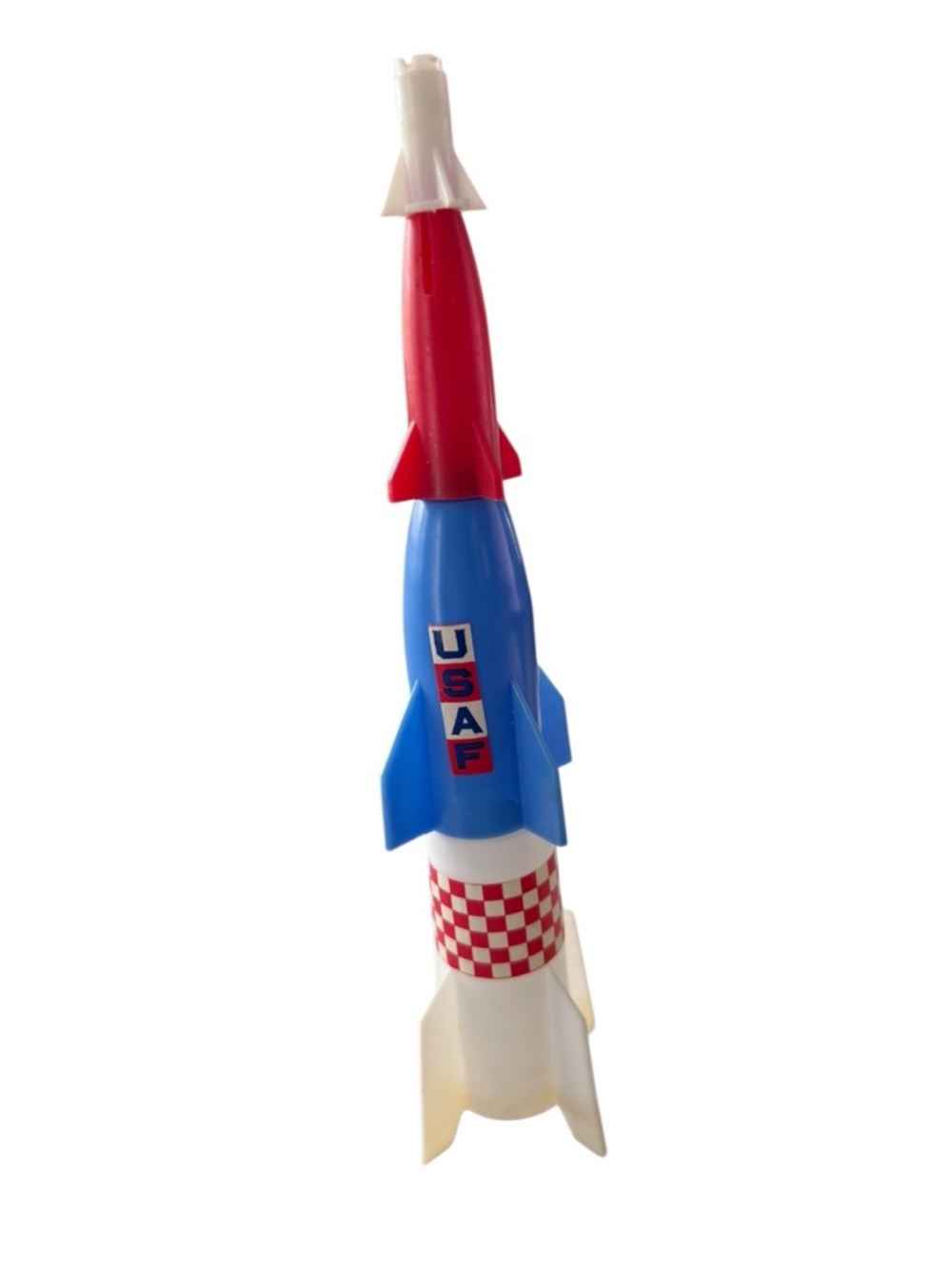 Vintage Titan 1970’s Processed Plastic Company 11 inch Apollo Moon Rocket